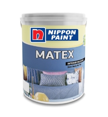 Sơn Nippon Matex/ MTXXB5K - Base A 4.8L sơn nội thất (Lon)